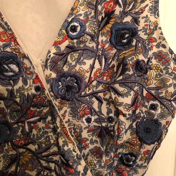 NWOT Anthropologie wrap dress-xs - Picture 3 of 6